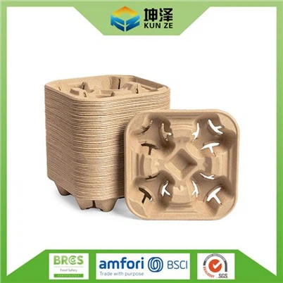 Nosilec za pijačo s 4 skodelicami