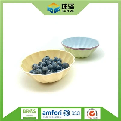 Rumene papirnate sklede